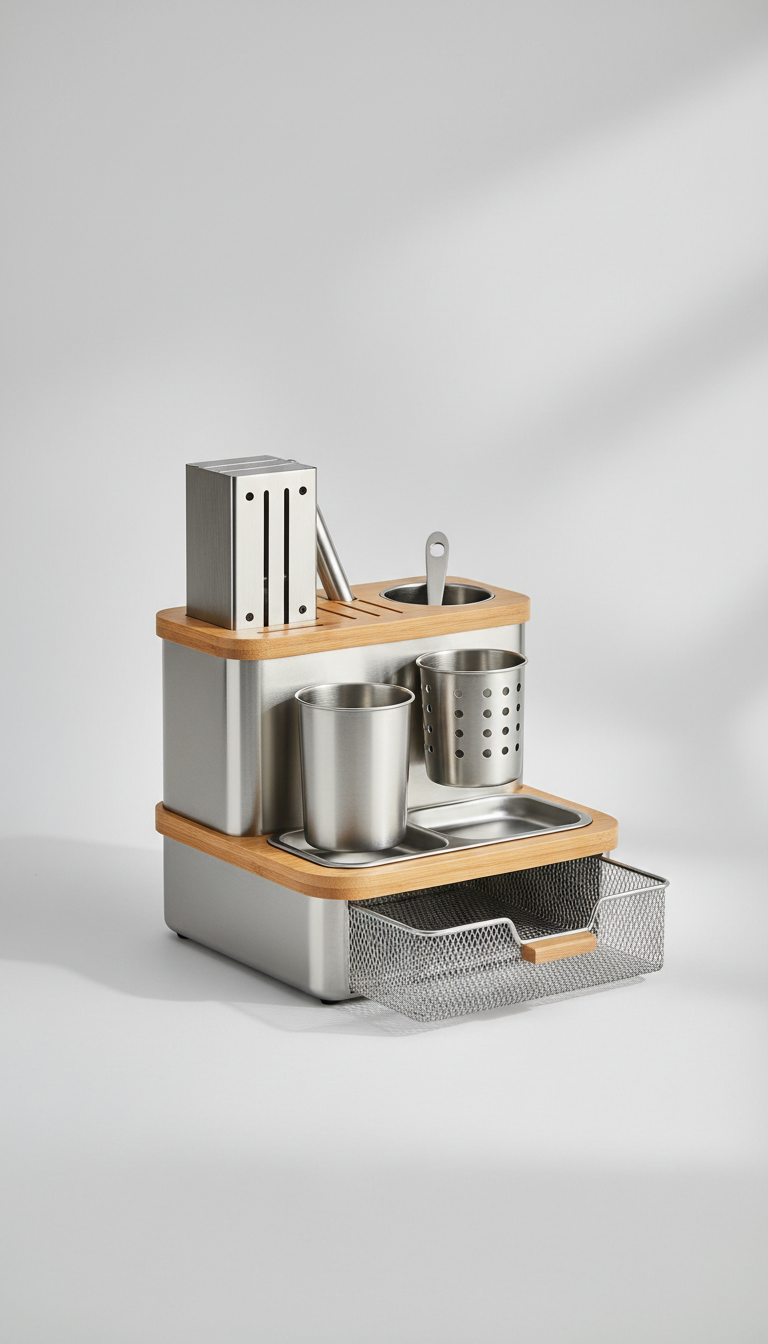 Multi-Functional Kitchen Caddy Organizer